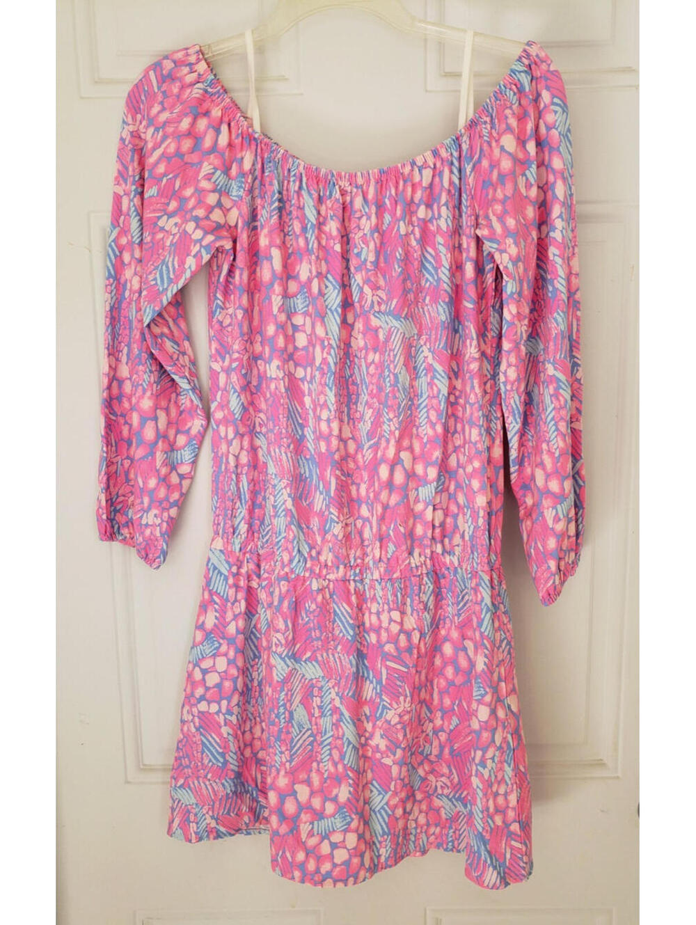 Lilly Pulitzer Lana Skort Romper Pink Sorbet High Altitude Size M